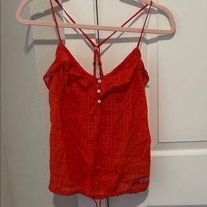 Hollister Vibrant Red Camisole Top